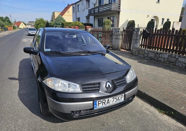 Renault Megane cena 4900 przebieg: 186850, rok produkcji 2004 z Rawicz małe 67
